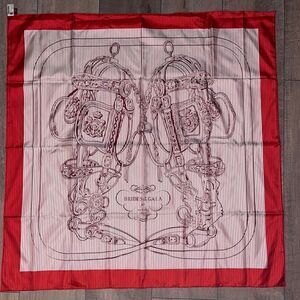 Hermes‎ Bridges de Galla Large Silk Scarf